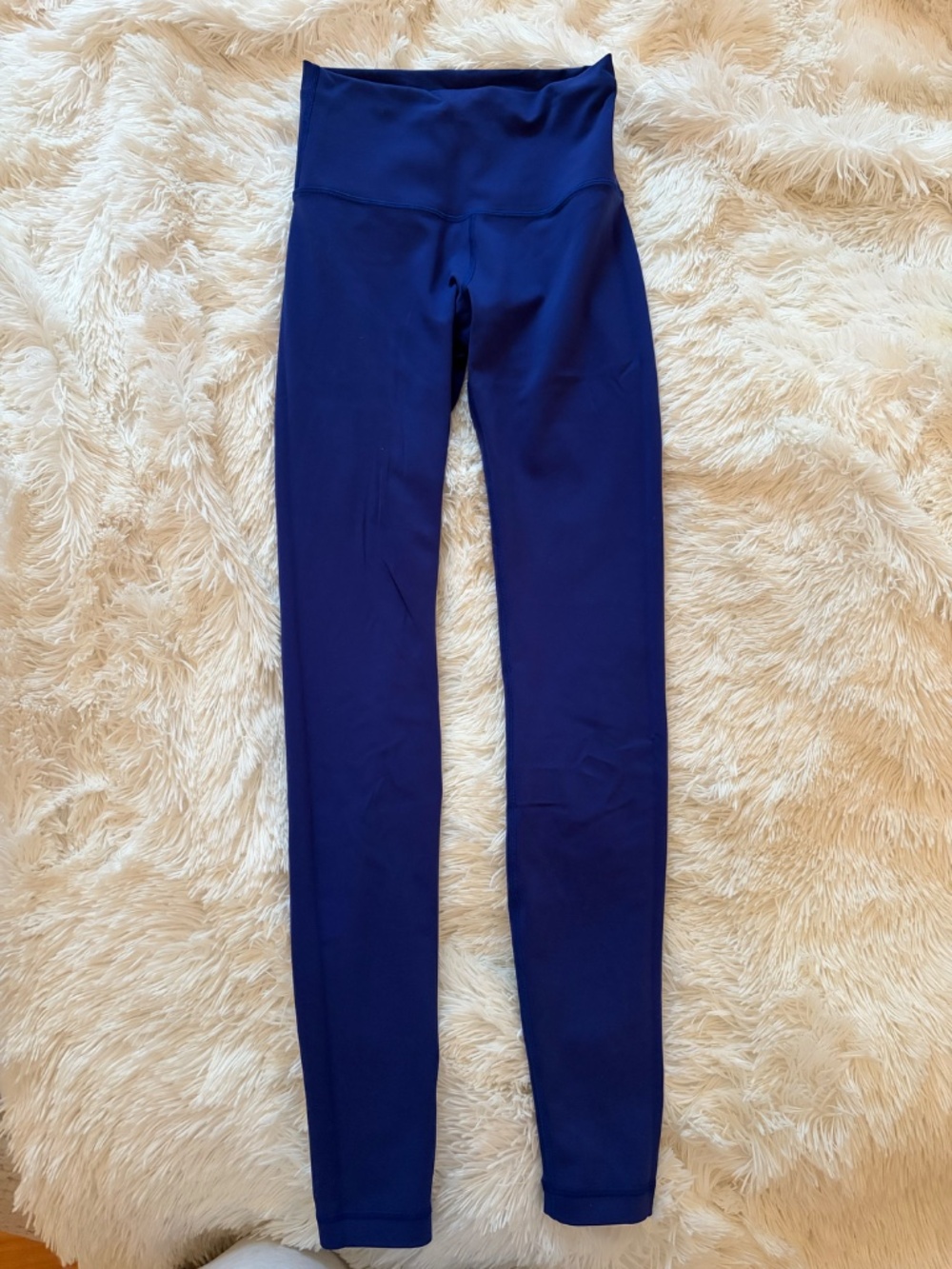 Lulu Clubhouse Blue Wunder Train High-Rise Tight Size 4, 25" - Picture 5 of 6